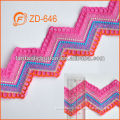 nice quality fashion colorful embroidered braid trim